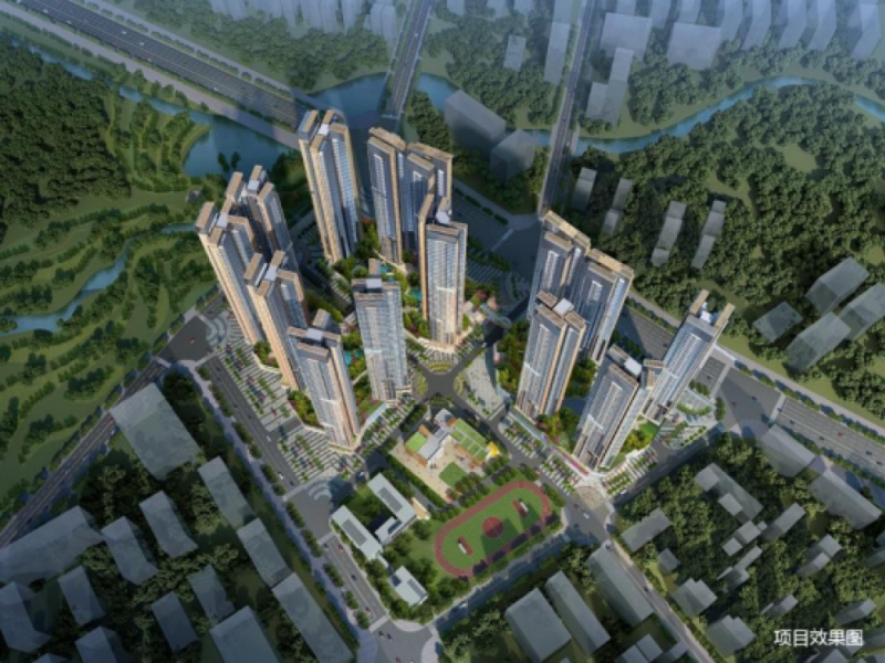 深圳兆邦基碧湖春天新房楼盘效果图1