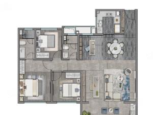 南京云上润府新房楼盘户型图