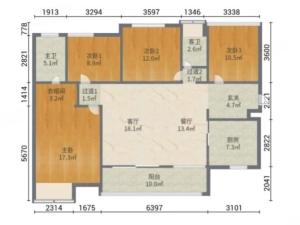 中邦御珑湾 4室2厅 98.37㎡ 精装珠海斗门区白蕉镇二手房图片