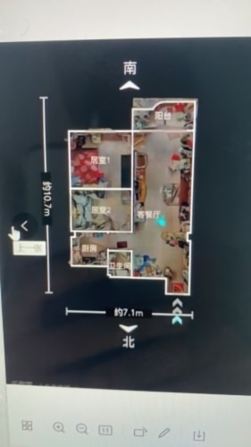 岐乐花园四期 2室2厅 83.84㎡ 精装中山石岐街道岐头社区二手房图片