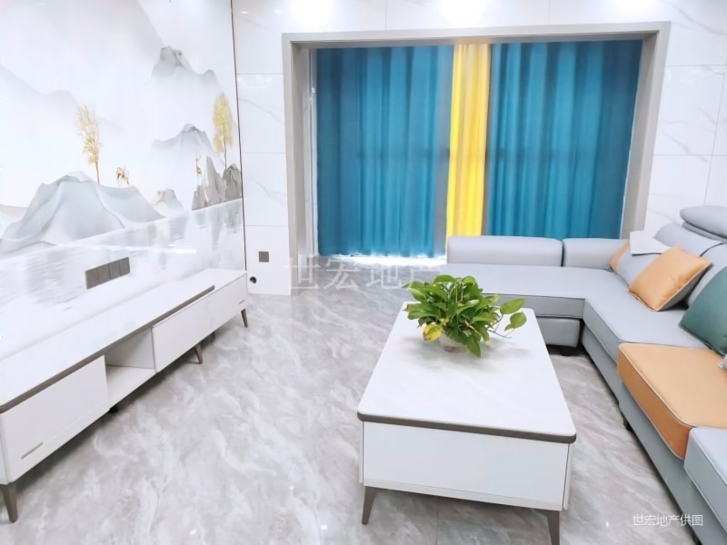 领东上筑 3室2厅 50㎡ 精装_领东上筑二手房卧室图片1