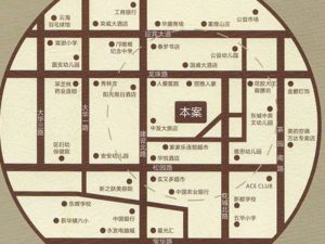 广州华雅轩新房楼盘交通图1