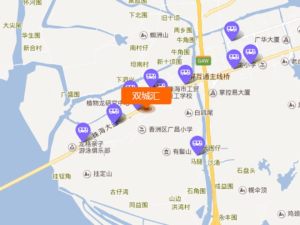 珠海双城汇新房楼盘交通图3