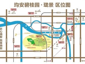 佛山碧桂园珑景新房楼盘交通图3