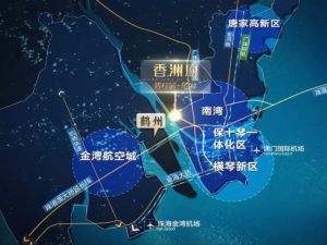 珠海碧桂园华发香洲府新房楼盘交通图3